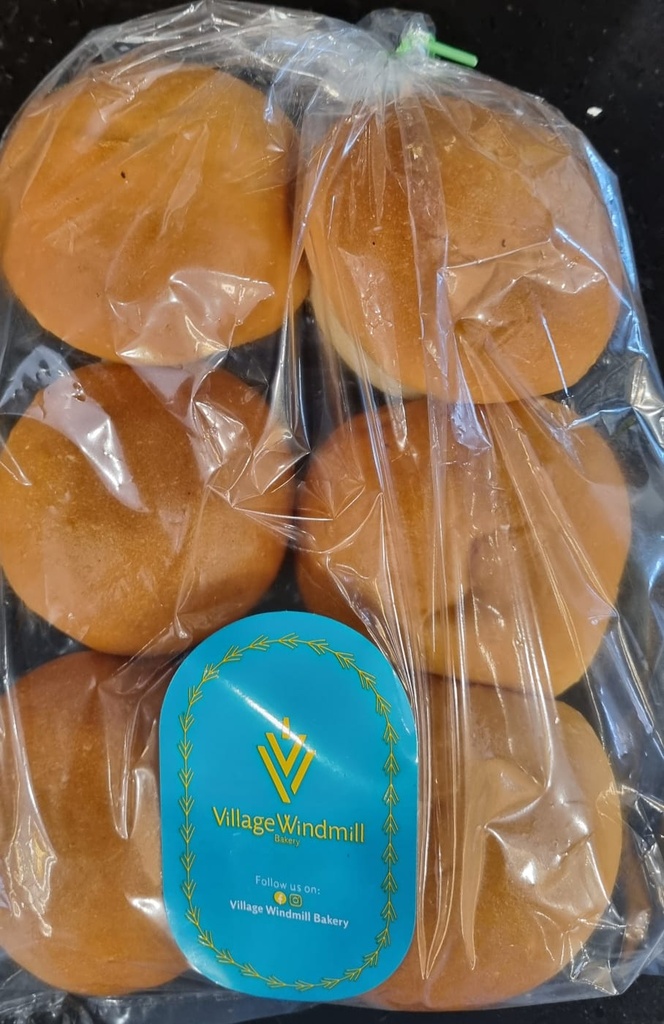 White Mini Burger Buns