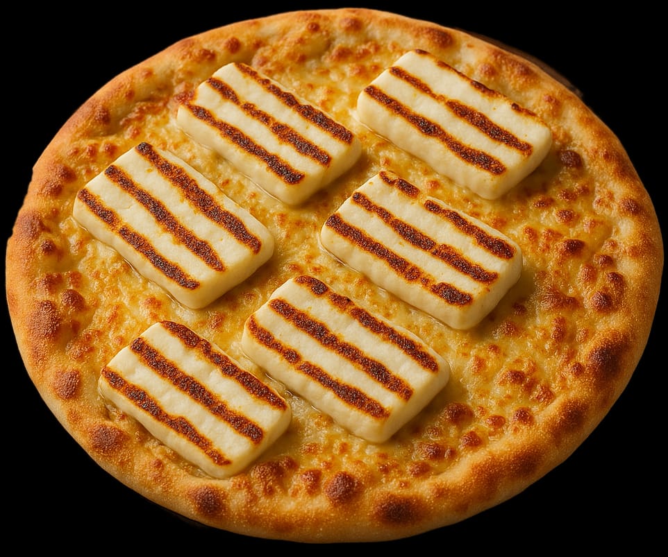 Kashkaval and Halloumi Manqosha